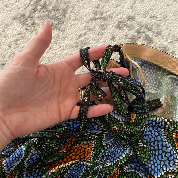 ‼️SOLD chloe python print ruffle mini skirt 2018 - Picture 5 of 5